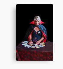 Tarot Card Lady Canvas Print
