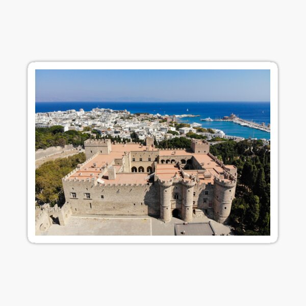 Rhodes Palace - Palace of the Grand Master of the Knights of Rhodes Sticker