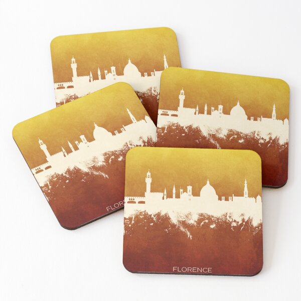 Aperçu de l'œuvre Florence Italy Skyline créée et vendue par ArtPrints.