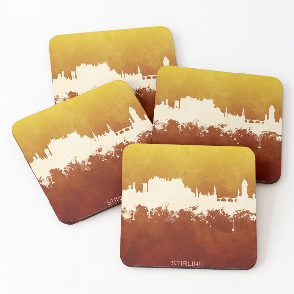 Item preview, Stirling Scotland Skyline designed and sold by ArtPrints.