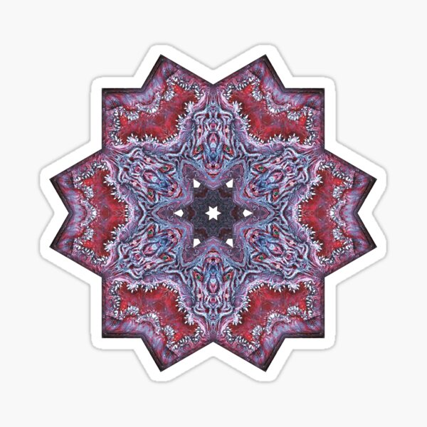 Occult Cthulhu Lovecraft Weird Mandala Sticker