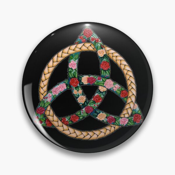 Item preview, Celtic Roses Trinity Symbol (green) designed and sold by Colette van der Wal.