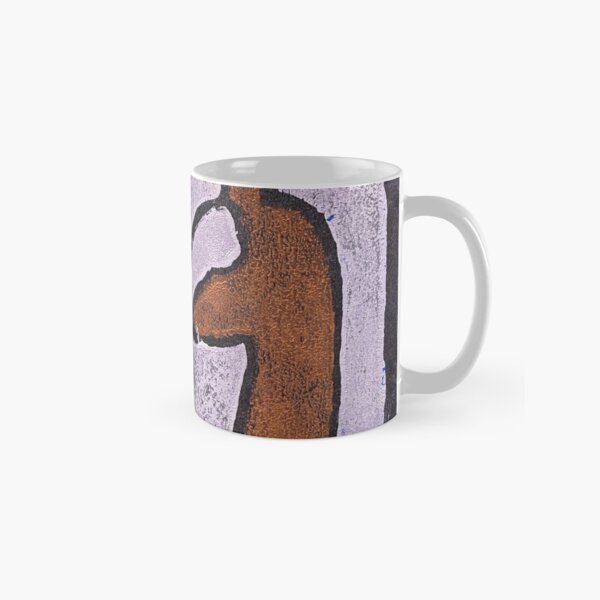 Orange Bottle Pink Plant Classic Mug