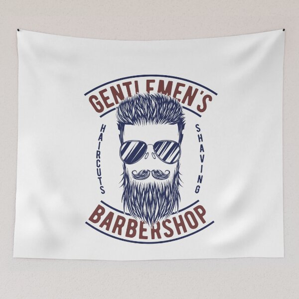 Item preview, GENTLEMAN RETRO BARBERSHOP BEARD T SHIRT TEE SWEATER HOODIE GIFT PRESENT BIRTHDAY CHRISTMAS designed and sold by Timcito.