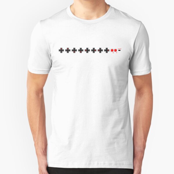 konami code Slim Fit T-Shirt