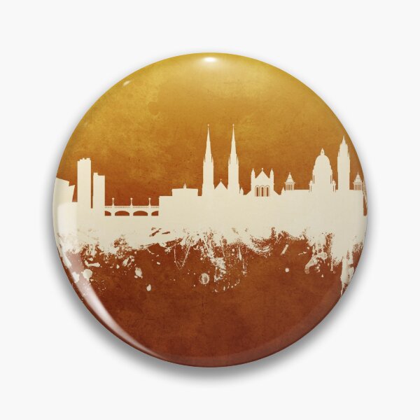 Item preview, Belfast Northern Ireland Skyline designed and sold by ArtPrints.