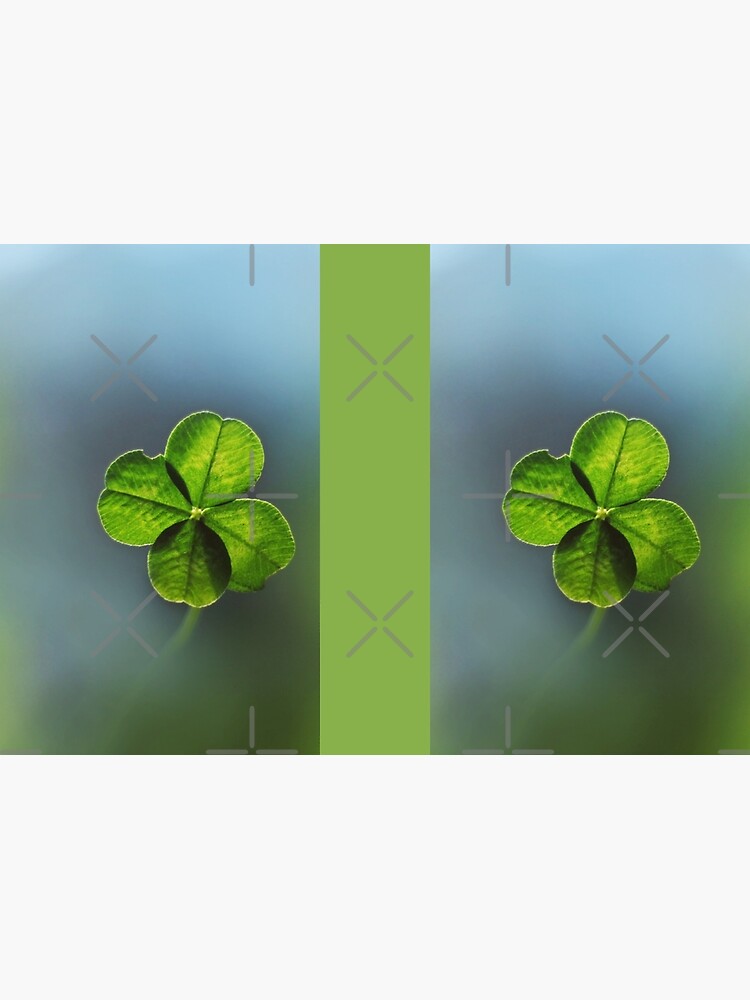 Lucky Charm Four Leaf Clover. Irish Lucky Shamrock by tanjica