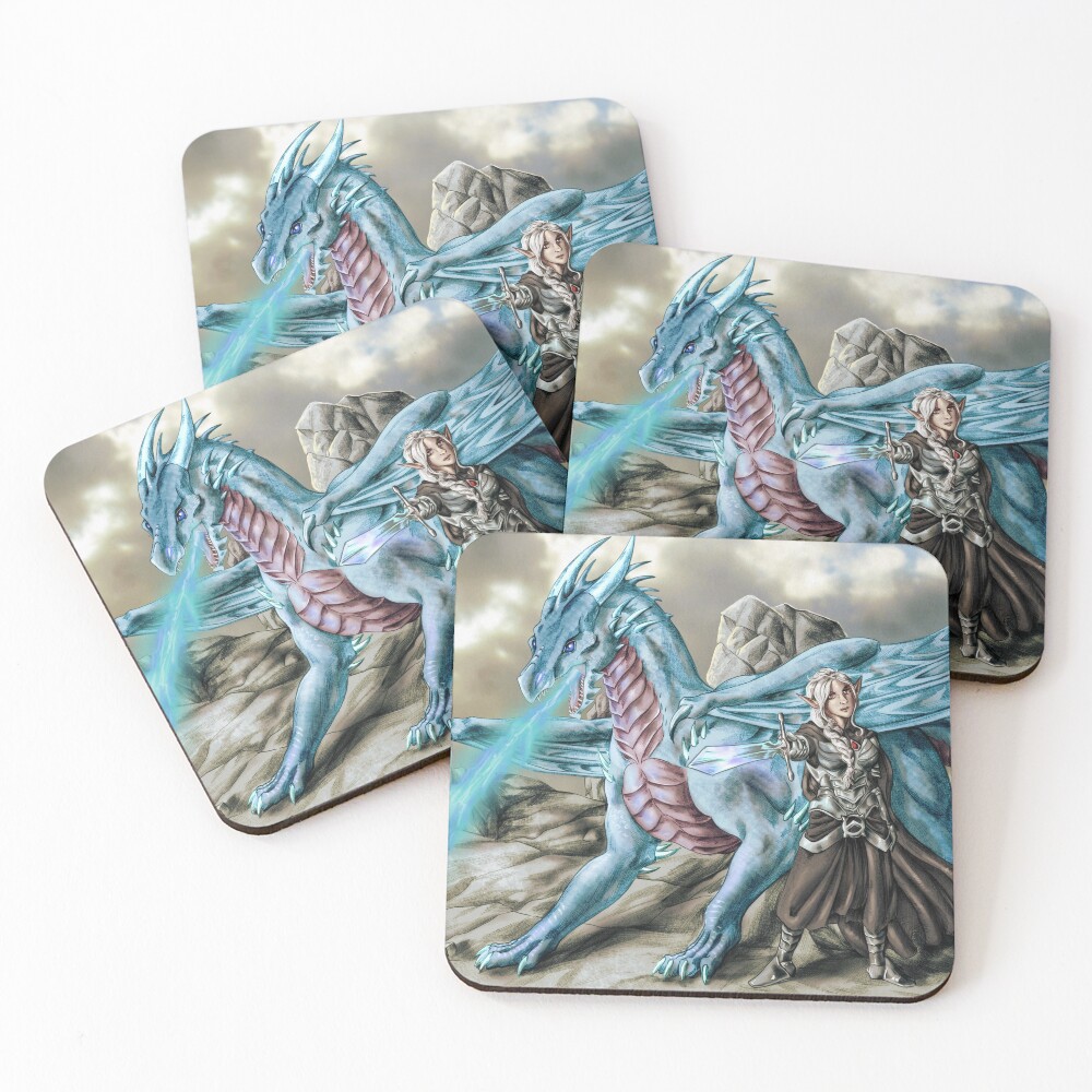 Item preview, Coasters (Set of 4) designed and sold by Furiarossa.