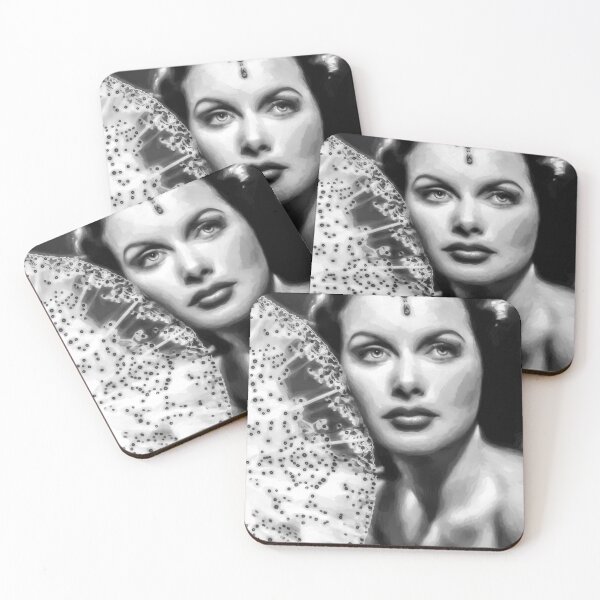 Item preview, Vintage Hedy Lamarr Oil Painting designed and sold by Beltschazar.