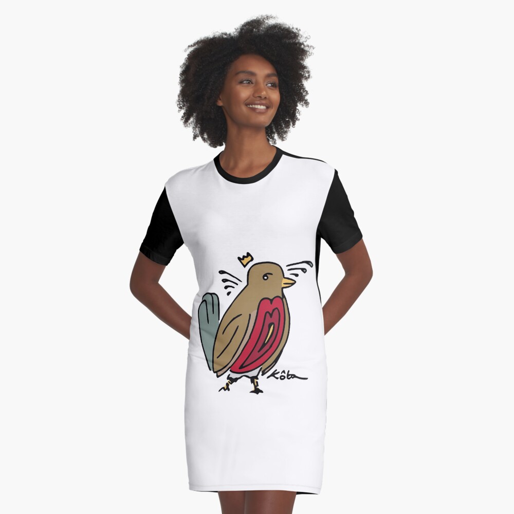 Item preview, Graphic T-Shirt Dress designed and sold by atelierkota.