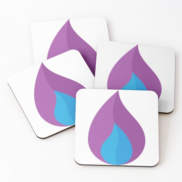 Item preview, Geometric Pattern: Flame: Light Purple designed and sold by Red Wolf.