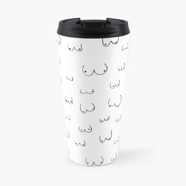 Boobie Boob Print! Travel Mug