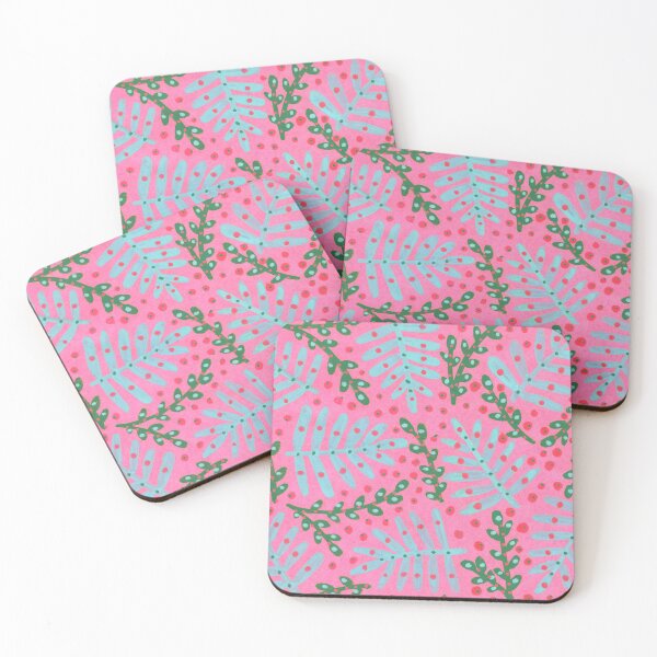 Item preview, Pink herbs designed and sold by oshupatterns.