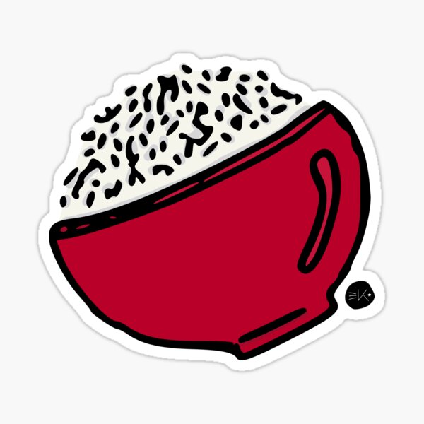 Rice is Nice Sticker