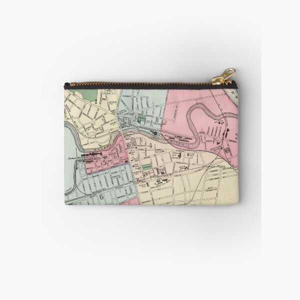 Item preview, Vintage Map of Nashua NH (1877) designed and sold by BravuraMedia.
