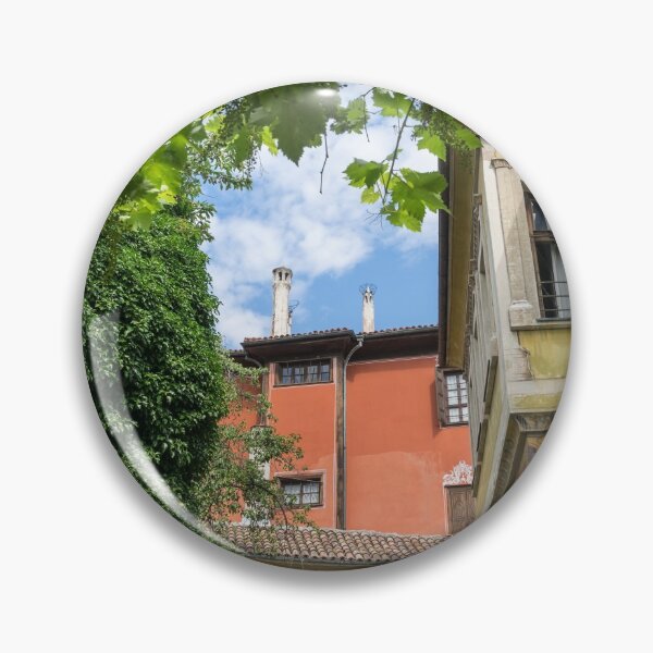Item preview, Old Town Plovdiv - Splendid Revival Houses Framed by Grapevine Pergola designed and sold by Georgia Mizuleva.