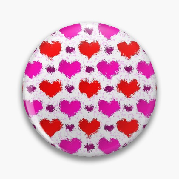 Item preview, Pretty Pink and Red Painted Love Hearts designed and sold by MarkUK97.
