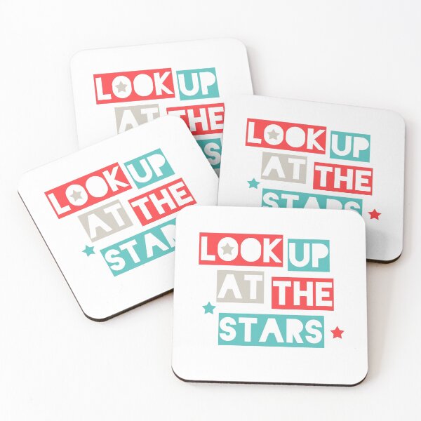 Look Up At The Stars Coasters (Set of 4)
