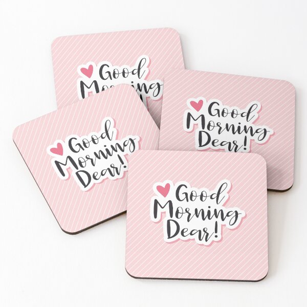 Item preview, Good morning dear! designed and sold by cronerdesign.