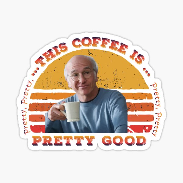Latte Larry's Sticker