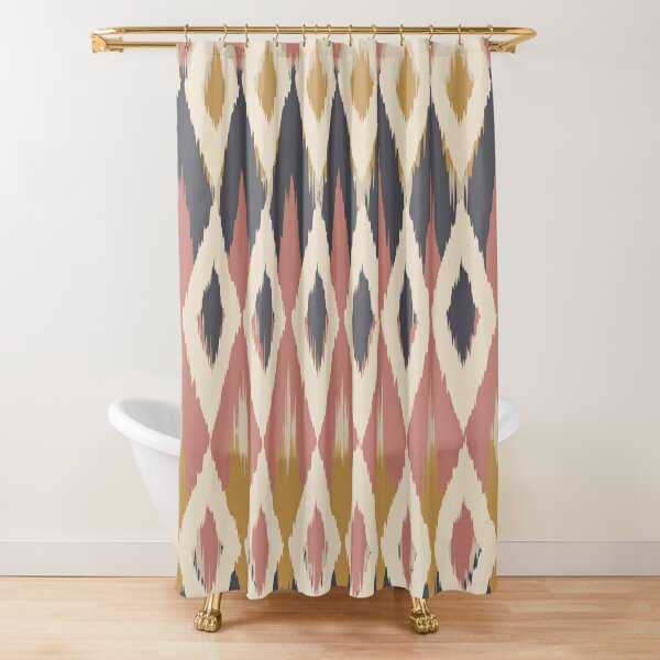 Boho Shower Curtain - Live Happy