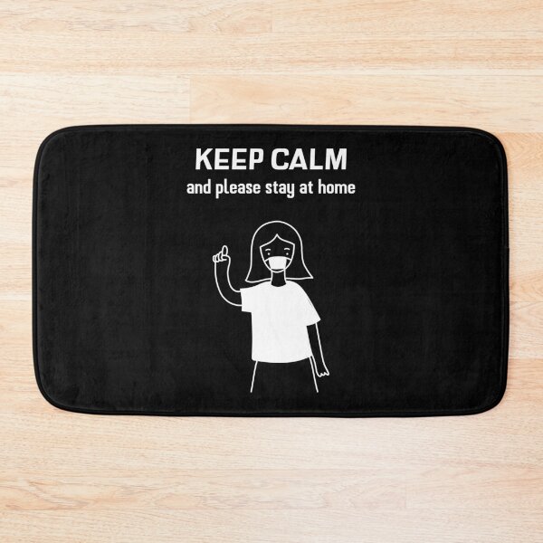 Item preview, Coronavirus: Keep Calm and Please Stay at Home designed and sold by ErenStream.