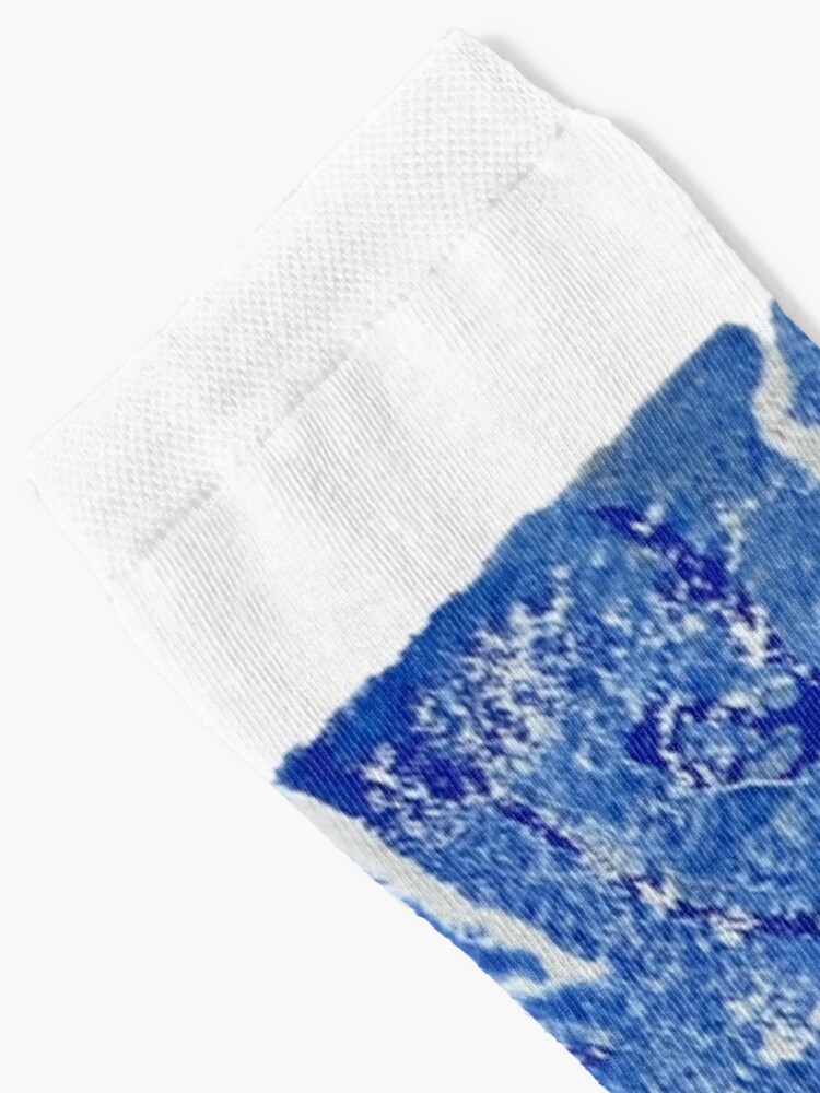 Alternate view of Caribbean Sea Socks