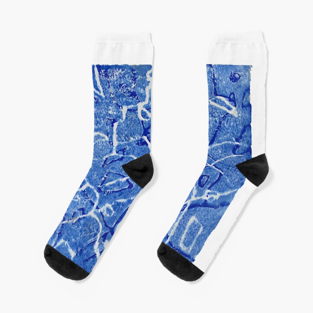 Caribbean Sea Socks