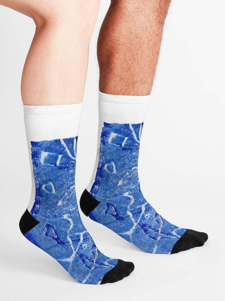 Alternate view of Caribbean Sea Socks