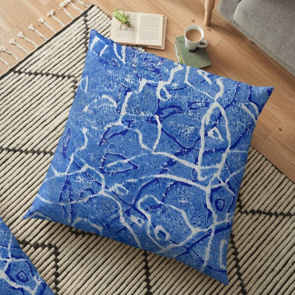 Caribbean Sea Floor Pillow