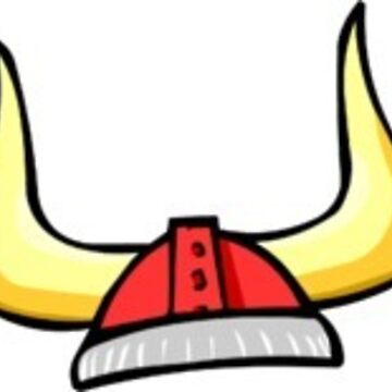 Club Penguin Red Viking Hat