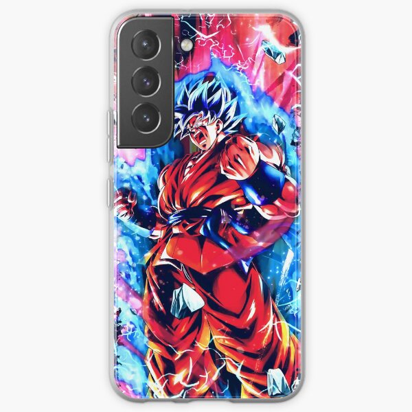 Goku bleu Coque souple Samsung Galaxy