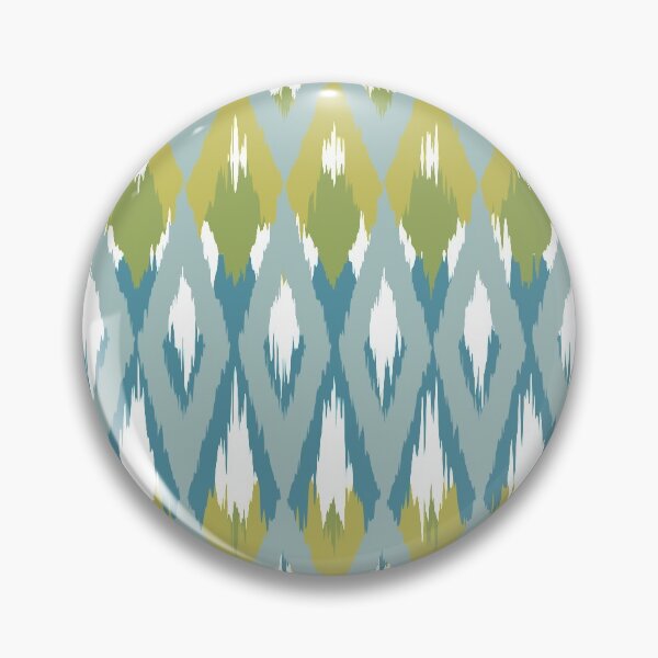 Item preview, Boho, Ikat Pattern, Teal, Mustard, Green designed and sold by meggydesigns.