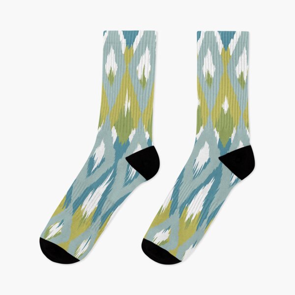 Item preview, Boho, Ikat Pattern, Teal, Mustard, Green designed and sold by meggydesigns.