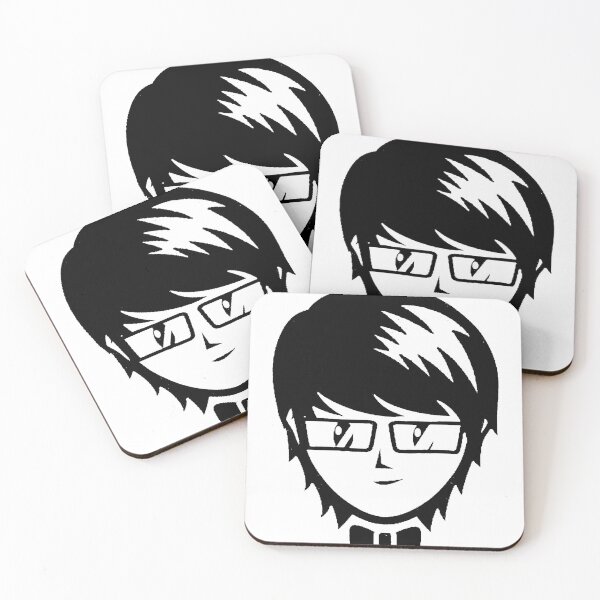 Item preview, Manga handsome kid with glasses designed and sold by khalifadahmane.