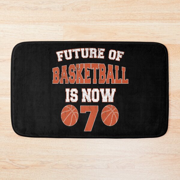 Item preview, Future Of Basketball Is Now 7 - Kids 7th Birthday Baller print designed and sold by Grabitees.