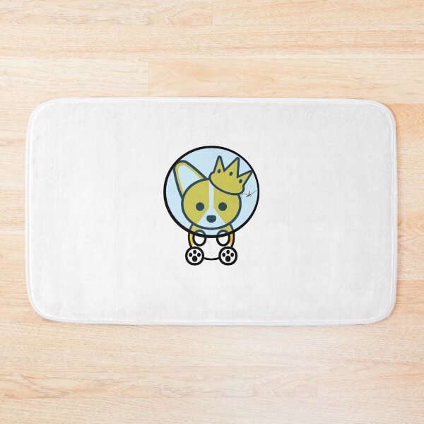 Item preview, Ello Corgi | Astronaut Wearing Space Suit Galaxy Cosmonaut designed and sold by jayrauler.