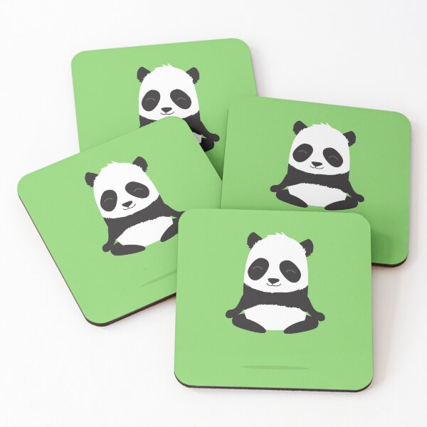 Item preview, Meditating and levitating panda designed and sold by ADHD.
