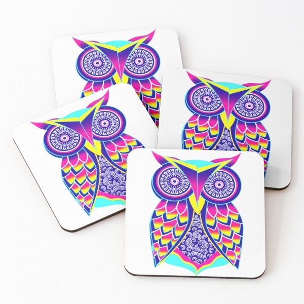 Item preview, Adorable multicouleur Hibou Owlbear designed and sold by khalifadahmane.