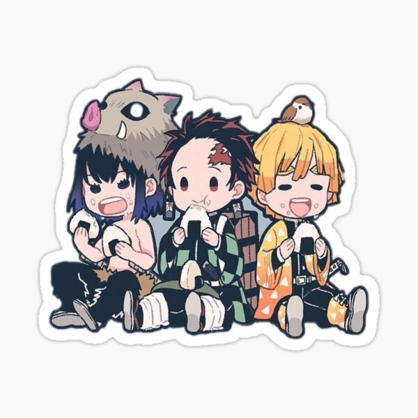 Kimetsu No Yaiba Stickers | Redbubble