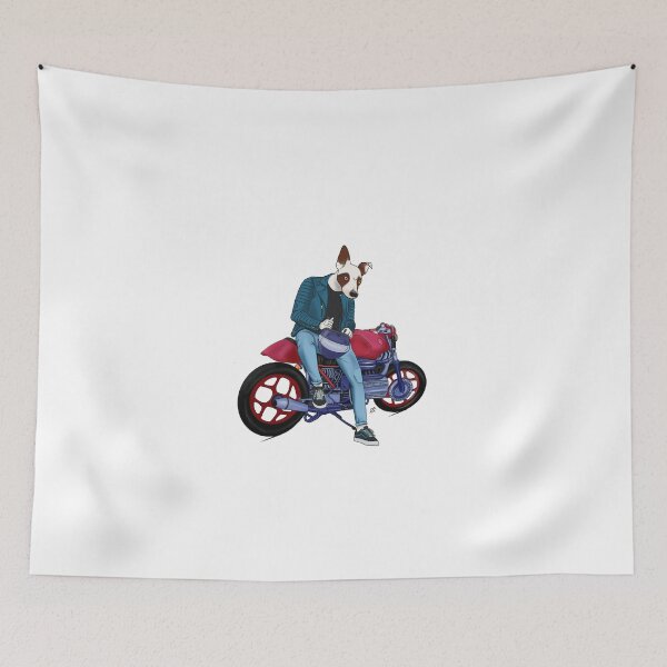 Item preview, Dog on motorcycle designed and sold by estanisaboal.
