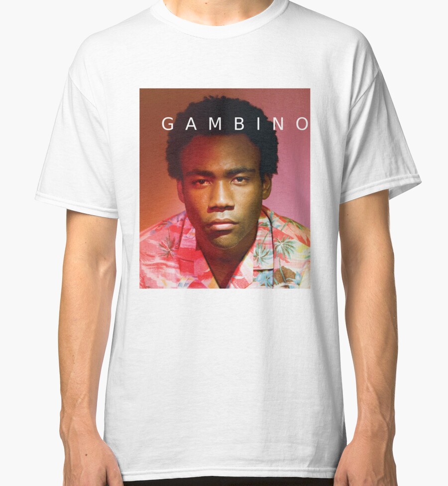 "Childish Gambino Because The Classic TShirts by MoonStatic