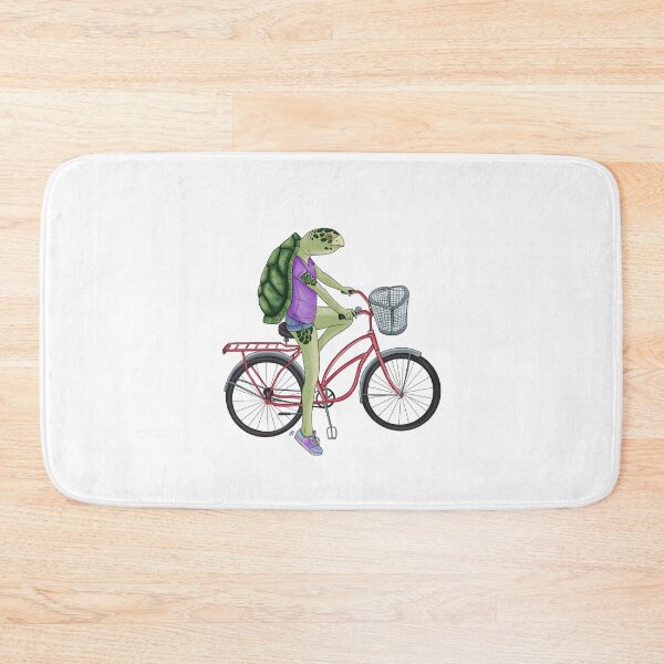 Item preview, turtle on bike designed and sold by estanisaboal.