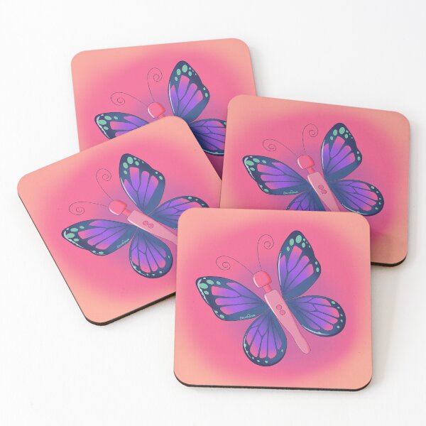 Buzzerfly Coasters (Set of 4)