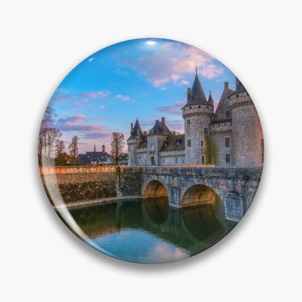 Item preview, Famous medieval castle Sully sur Loire, Loire valley, France. designed and sold by DesignAstur.