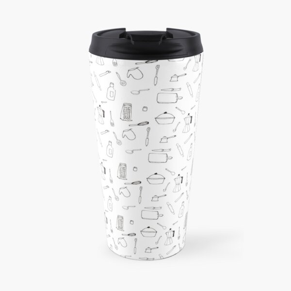 Elementos de cocina - Pattern Taza de viaje