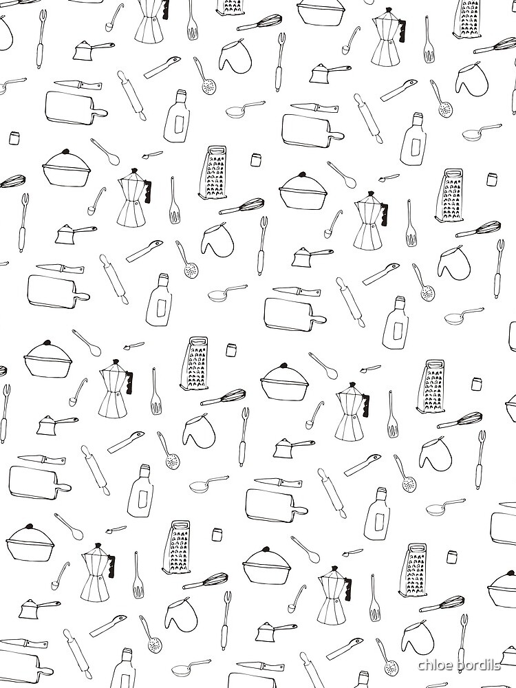 Elementos de cocina - Pattern de chloebordils