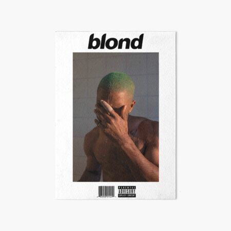 Frank Ocean - Blonde Art Board Print