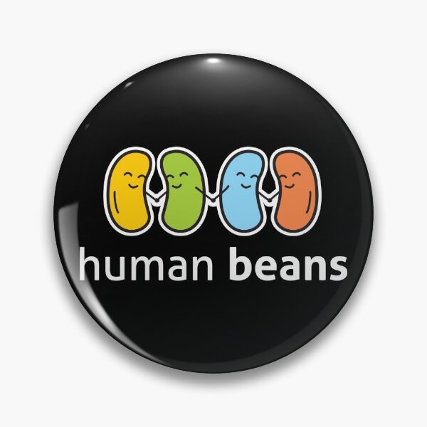 Item preview, Human Beans logo only designed and sold by ADHD.