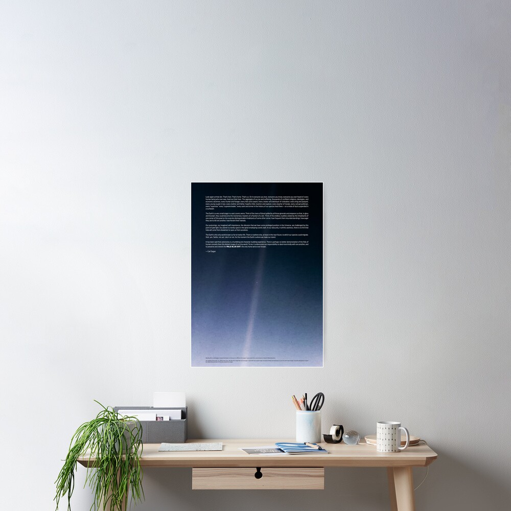 Pale Blue Dot — Voyager 1 ⛔ 2020 revision Poster